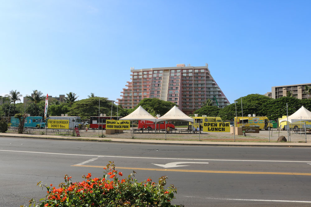 Honoapiilani food truck park